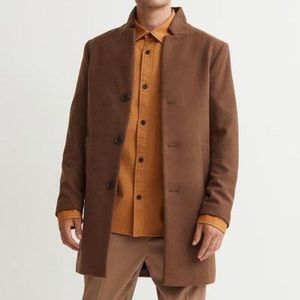 Single-breasted coat (NEW) with tag